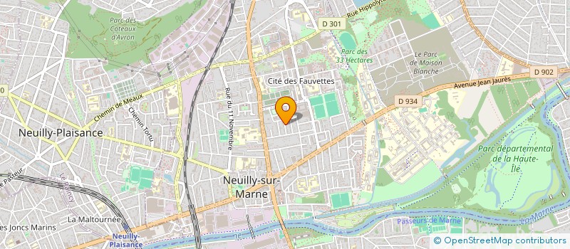 localisation de l'entreprise NORY à NEUILLY-SUR-MARNE