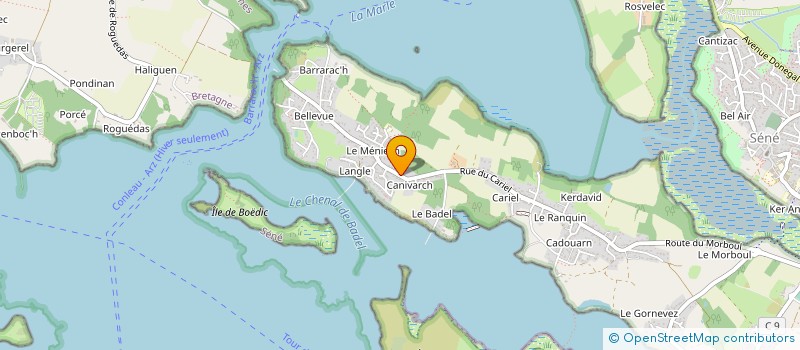 localisation de l'entreprise NORZH STUDIO  SENE