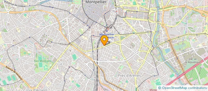 localisation de l'entreprise NOS 2 TERRASSES à MONTPELLIER