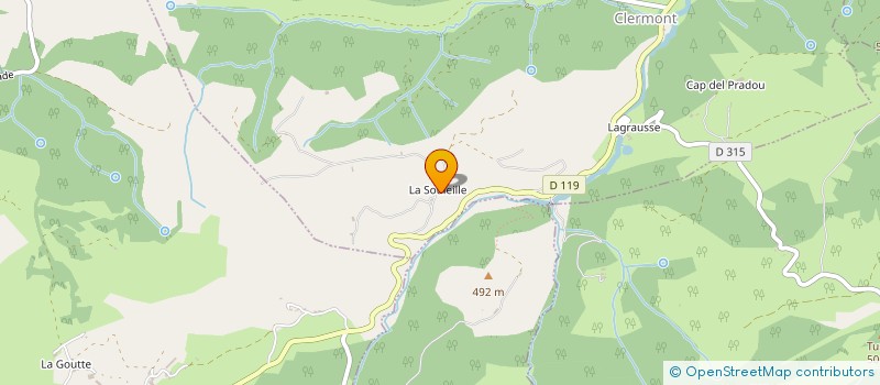 localisation de l'entreprise NOS AMIS NOS ANIMAUX (N.A.N.A) à CLERMONT