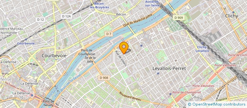 localisation de l'entreprise NOS BEBES D'AMOUR à LEVALLOIS-PERRET