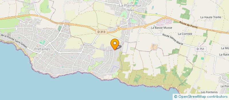 localisation de l'entreprise NOS BUBUS  PREFAILLES