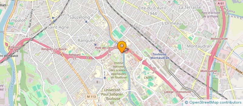 localisation de l'entreprise NOS CAHIERS ONT DES AILES à TOULOUSE