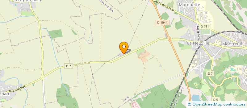 localisation de l'entreprise NOS CHERS VOISINS à LAON