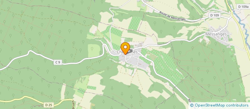 localisation de l'entreprise NOS CLIMATS à CHEVANNES