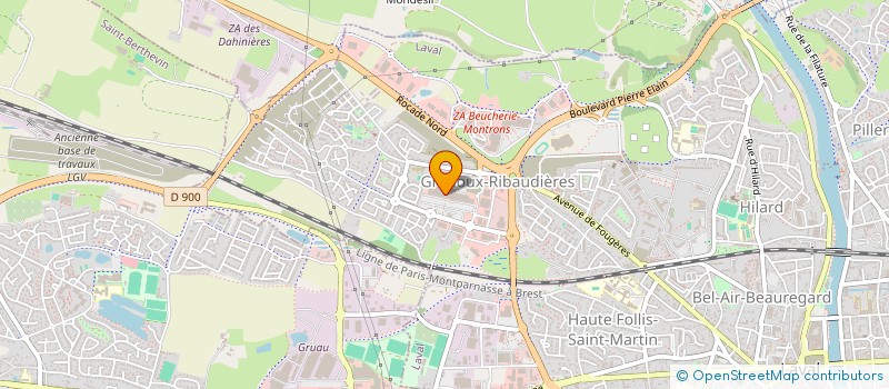 localisation de l'entreprise NOS DELICES  LAVAL