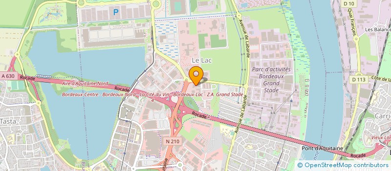 localisation de l'entreprise NOS DEVELOPPEMENT à BORDEAUX