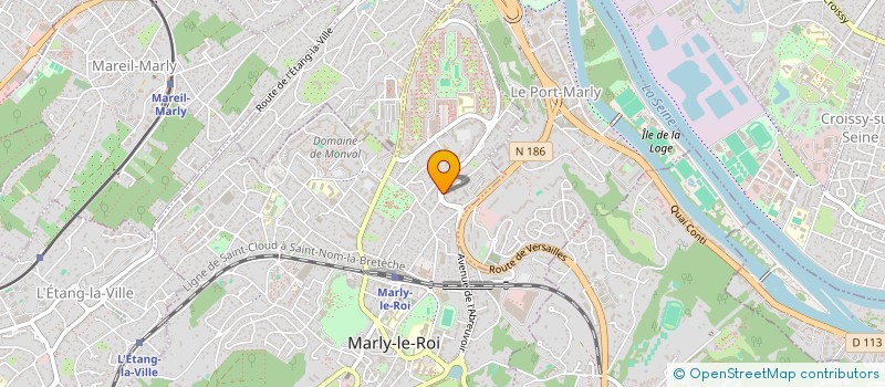 localisation de l'entreprise NOS ENFANTS NOTRE AVENIR  MARLY-LE-ROI