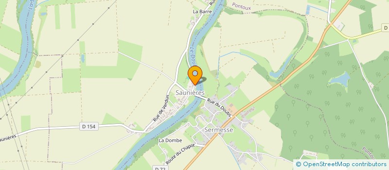 localisation de l'entreprise NOS ESSENTIELS  SAUNIERES