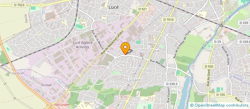 localisation de l'entreprise NOS FELINS CONCITOYENS DE LUISANT à LUISANT