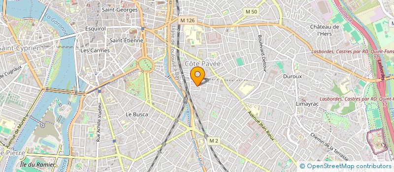 localisation de l'entreprise NOS FUTURS  TOULOUSE