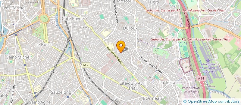 localisation de l'entreprise NOS FUTURS MUSIC à TOULOUSE
