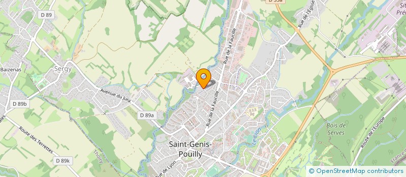 localisation de l'entreprise NOS HARICOTS MAGIQUES à SAINT-GENIS-POUILLY