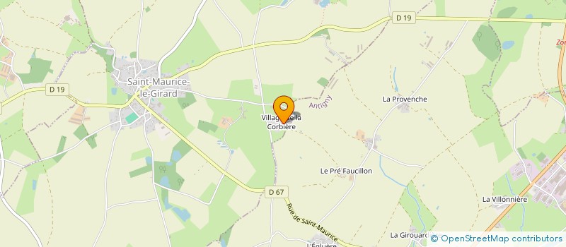 localisation de l'entreprise NOS JAMBES CONTRE LES MALADIES  SAINT-MAURICE-LE-GIRARD