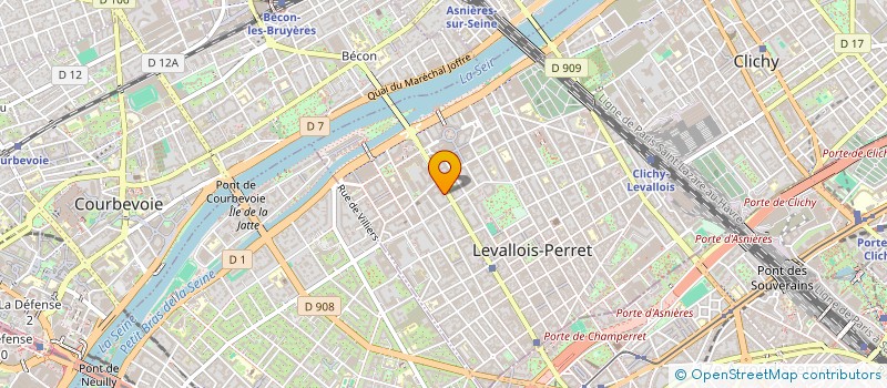 localisation de l'entreprise NOS JOURS HEUREUX à LEVALLOIS-PERRET