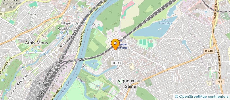 localisation de l'entreprise NOS MAINS POUR S ENTENDRE à VIGNEUX-SUR-SEINE