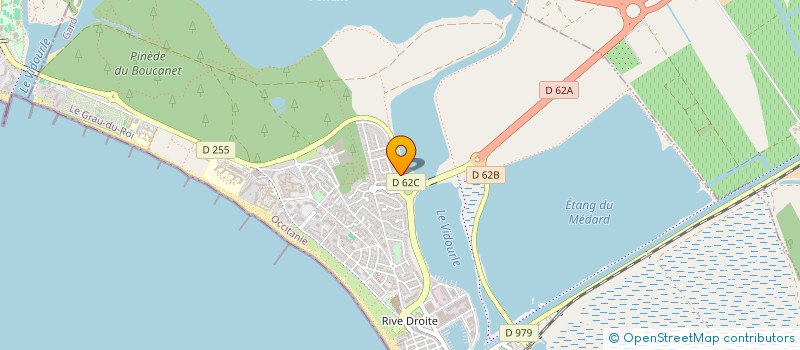 localisation de l'entreprise NOS MAINS TENDUES  LE GRAU-DU-ROI