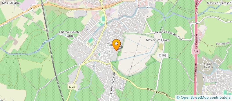 localisation de l'entreprise NOS MAISONS CATALANES à CANOHES