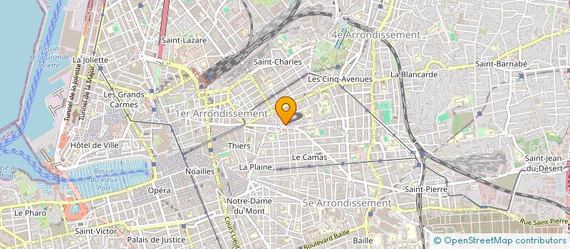 localisation de l'entreprise NOS MARKETING à MARSEILLE 4