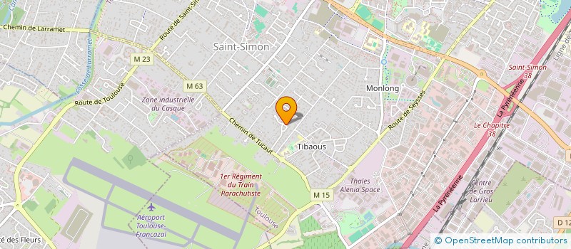 localisation de l'entreprise NOS MATINS MALINS! - LES P'TITS SAINT-SIMONIENS à TOULOUSE