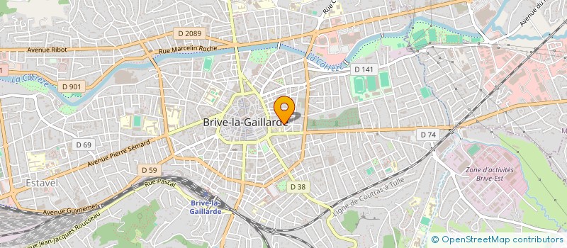 localisation de l'entreprise NOS MERES ADORENT CE QU'ON FAIT  BRIVE-LA-GAILLARDE