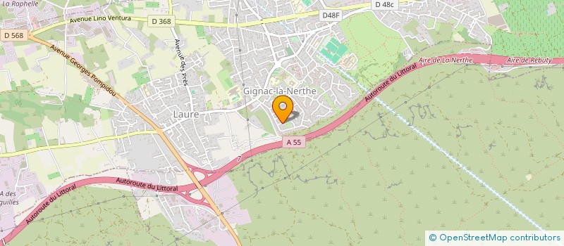 localisation de l'entreprise NOS MERVEILLES à GIGNAC-LA-NERTHE