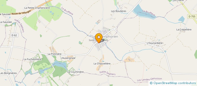 localisation de l'entreprise NOS P'TITES BOBINES SE DEFILENT à TREIZE-SEPTIERS