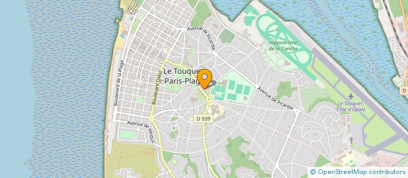 localisation de l'entreprise NOS P'TITS COEURS à LE TOUQUET-PARIS-PLAGE