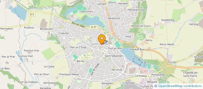 localisation de l'entreprise NOS PETITES PLANTES à SAINT-RENAN