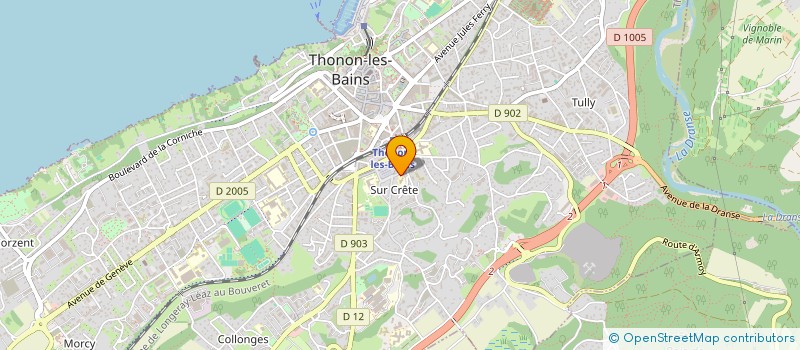 localisation de l'entreprise NOS PETITS CITOYENS à THONON-LES-BAINS