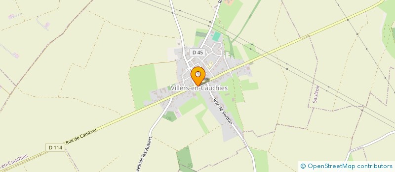 localisation de l'entreprise NOS PETITS COMPAGNONS  VILLERS-EN-CAUCHIES