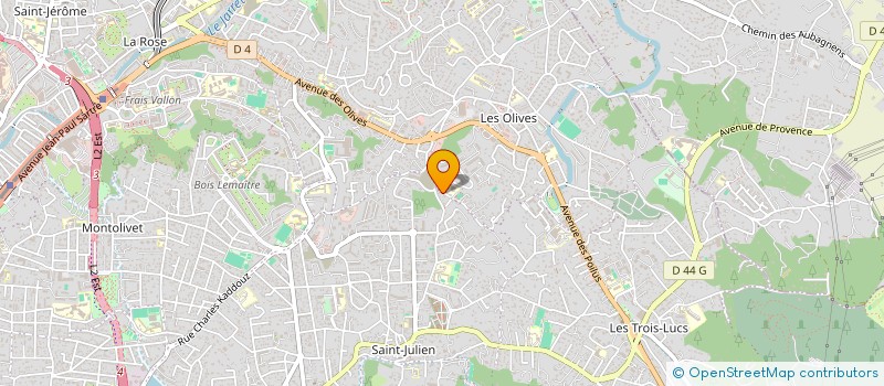 localisation de l'entreprise NOS PETITS PIEDS  MARSEILLE