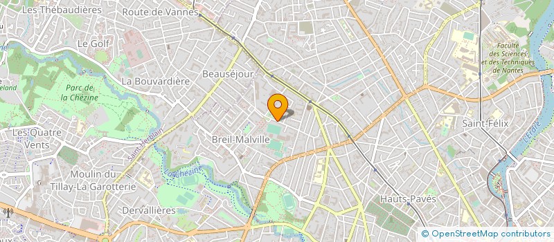 localisation de l'entreprise NOS PETITS POUCES - OUEST à NANTES