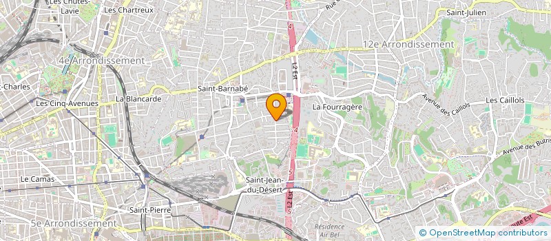 localisation de l'entreprise NOS QUARTIERS DEMAIN à MARSEILLE