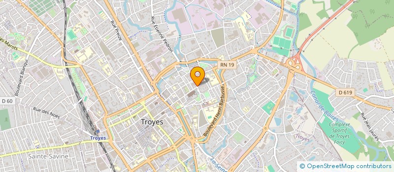 localisation de l'entreprise NOS-RODIER  TROYES