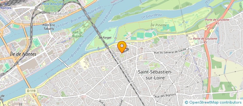 localisation de l'entreprise NOS RUES DEMAIN à SAINT-SEBASTIEN-SUR-LOIRE