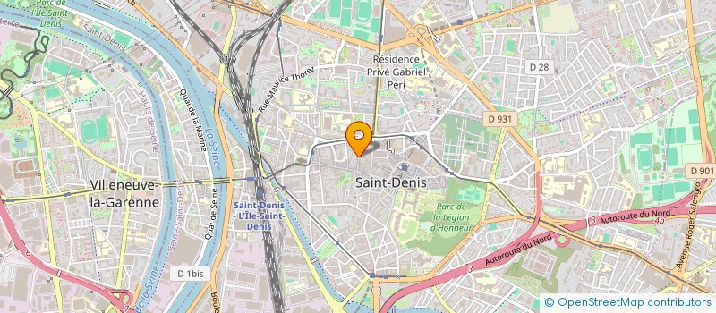 localisation de l'entreprise NOS TALENTS à SAINT-DENIS