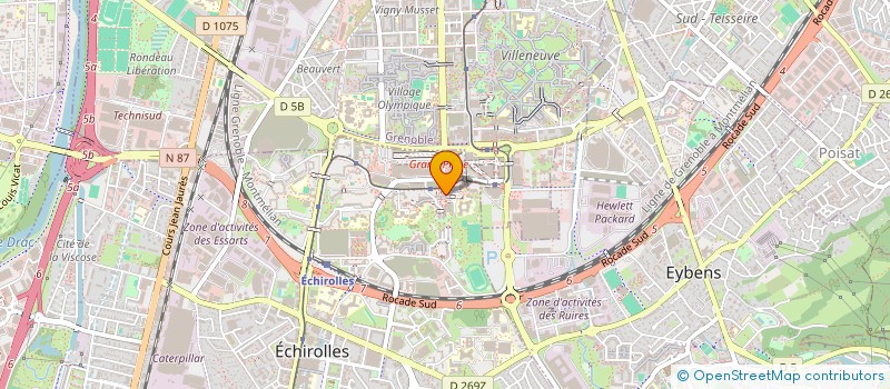 localisation de l'entreprise NOS TALENTS à ECHIROLLES