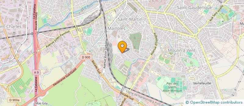 localisation de l'entreprise NOS TERRASSES DU SUD à PERPIGNAN
