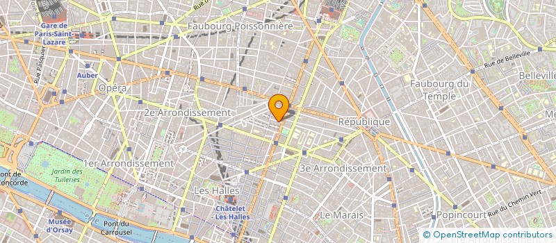 localisation de l'entreprise NOS TRUFFES à PARIS