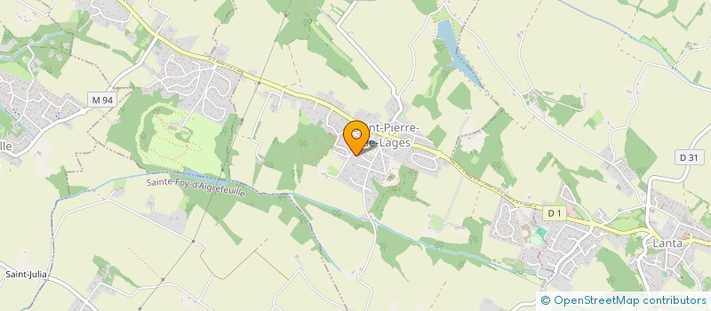 localisation de l'entreprise NOS Z'OURS HEUREUX  SAINT-PIERRE-DE-LAGES