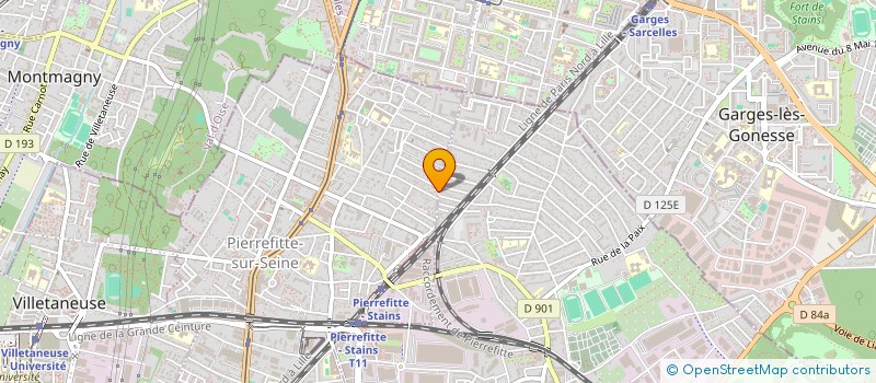 localisation de l'entreprise NOSA CONSULTING à PIERREFITTE-SUR-SEINE