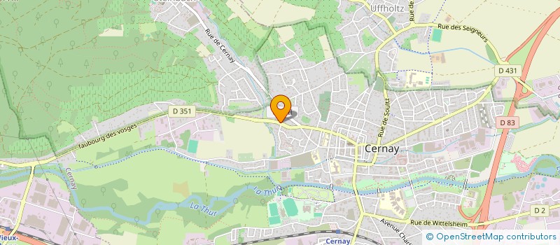 localisation de l'entreprise NOSAD CONSULTING à CERNAY