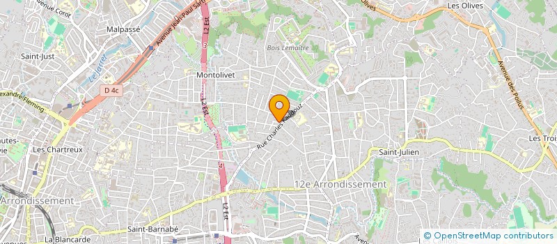localisation de l'entreprise NOSAFE à MARSEILLE 12EME