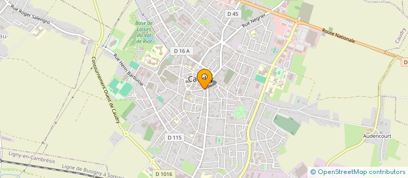 localisation de l'entreprise NOSAI STREET WEAR  CAUDRY