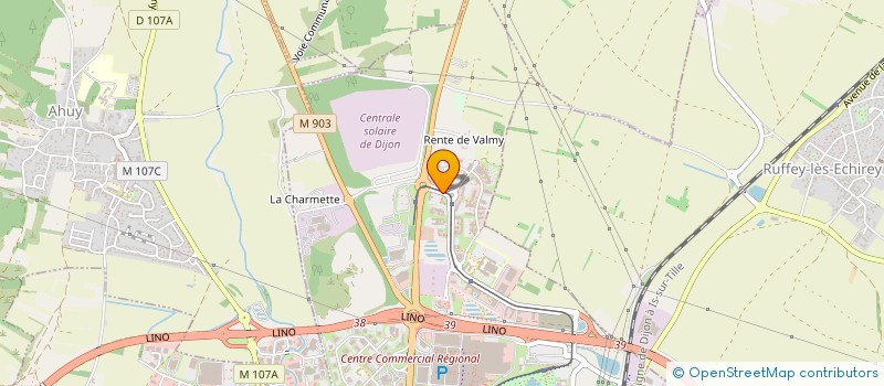 localisation de l'entreprise NOSAJ à DIJON
