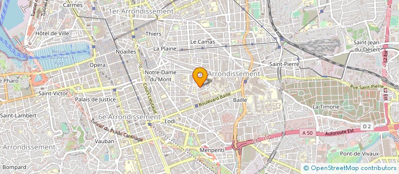 localisation de l'entreprise NOSANA TRANSPORT à MARSEILLE