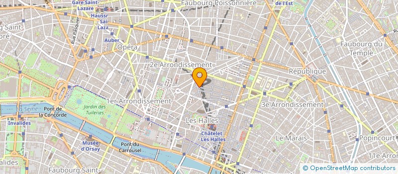 localisation de l'entreprise NOSE à PARIS