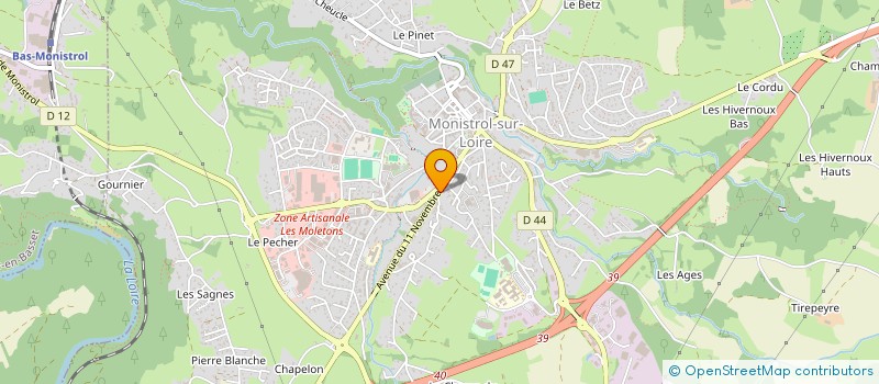 localisation de l'entreprise NOSE  MONISTROL-SUR-LOIRE