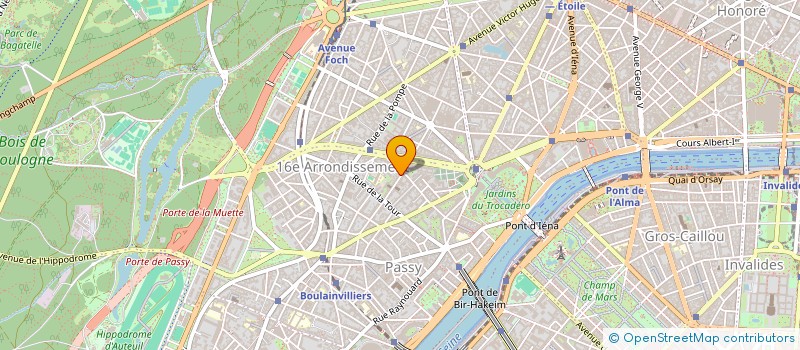 localisation de l'entreprise NOSEBA WEB à LA GARENNE-COLOMBES